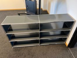 USM Haller Sideboard ohne Rückwand Anthrazit