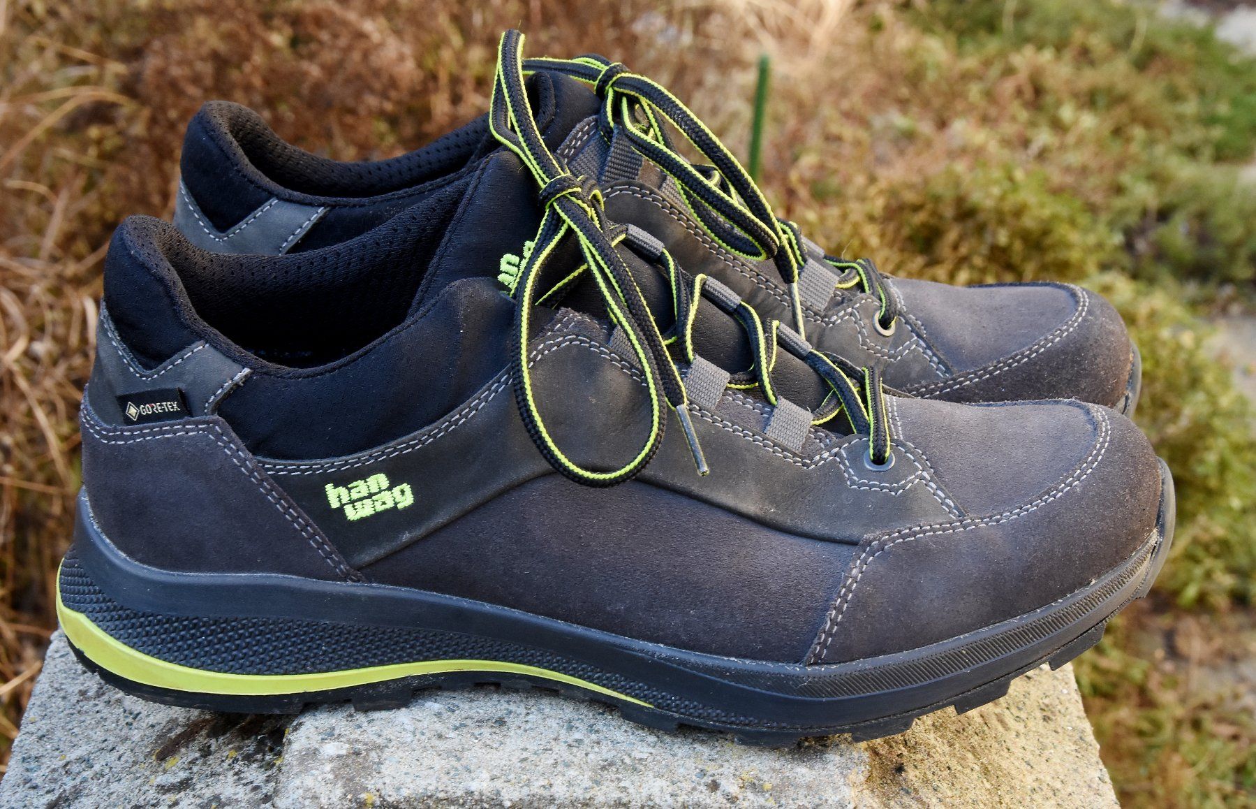 Hanwag Scarpe da uomo: Hanwag Herren Wanderschuhe 41.5 – Usato da Bern venduto da Mydogonline 1