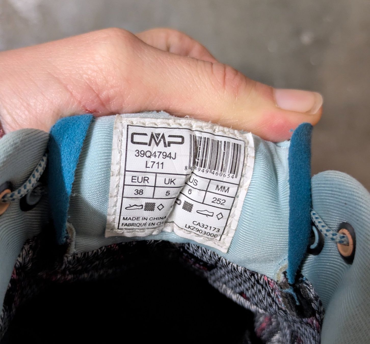 Damenschuhe: Chaussures CMP de randonnée 38 – Gebraucht aus Orsieres von IndianaJones50a 7