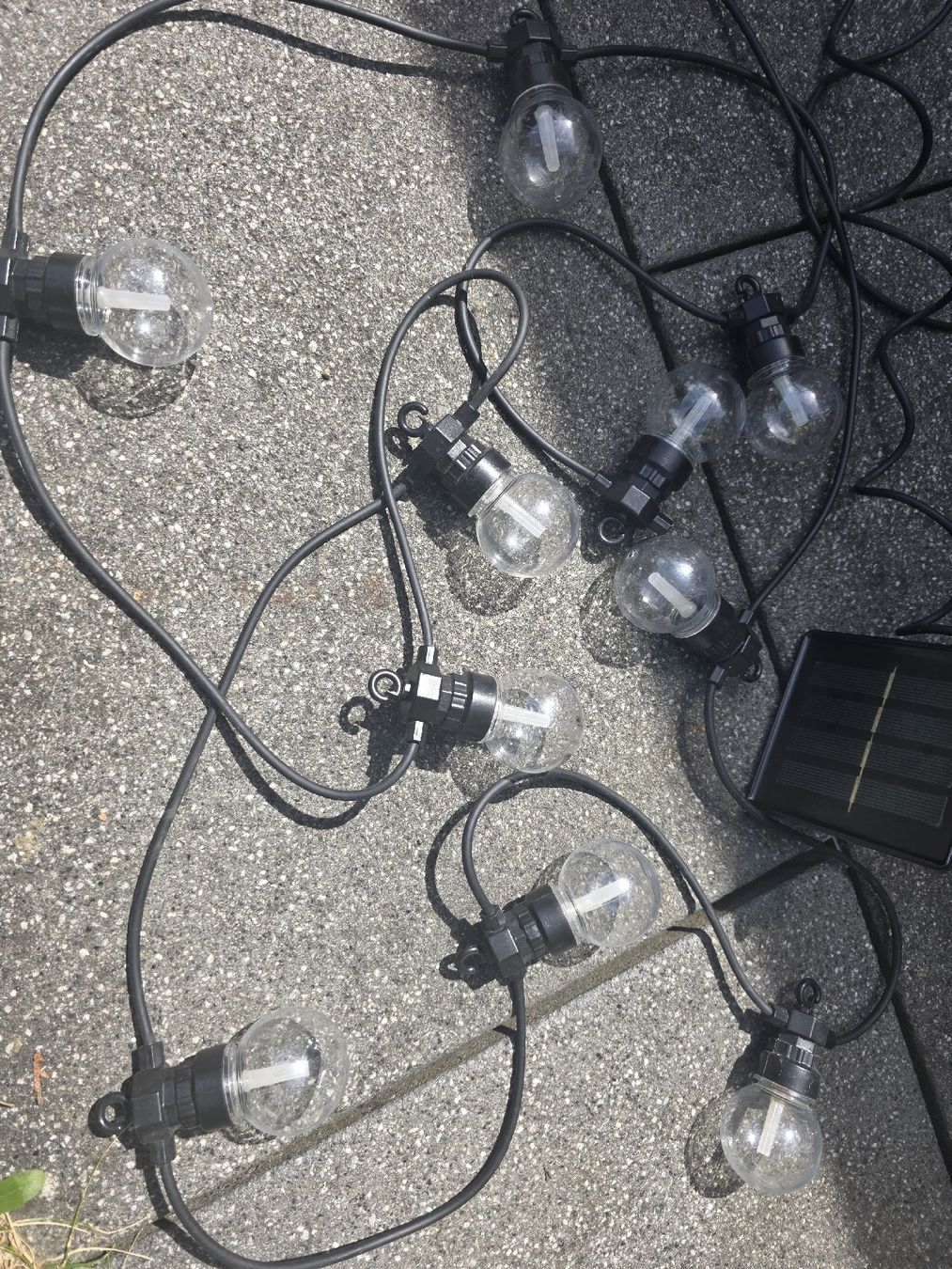 Migros Ghirlande e barre luminose: Lichterkette mit Glühbirnen – Usato da Adlikon venduto da Tami2019 2