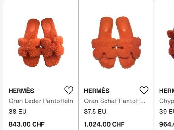 Hermès Damenschuhe: Hermes oran – Gebraucht aus Reinach AG von MineD 1