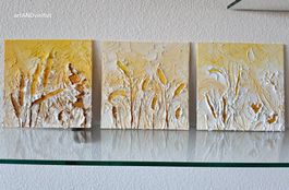 Gemälde Acryl, auf dem Feld
