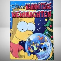 💥Simpsons Comic Buch Wahnwitzige Weihnachten Rarität 🎄