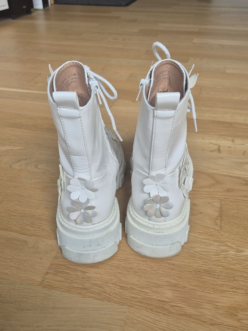 Scarpe da donna: Even & Odd Plateaustiefelette weiss, 38 – Usato da Altdorf UR venduto da eva_tb85 2