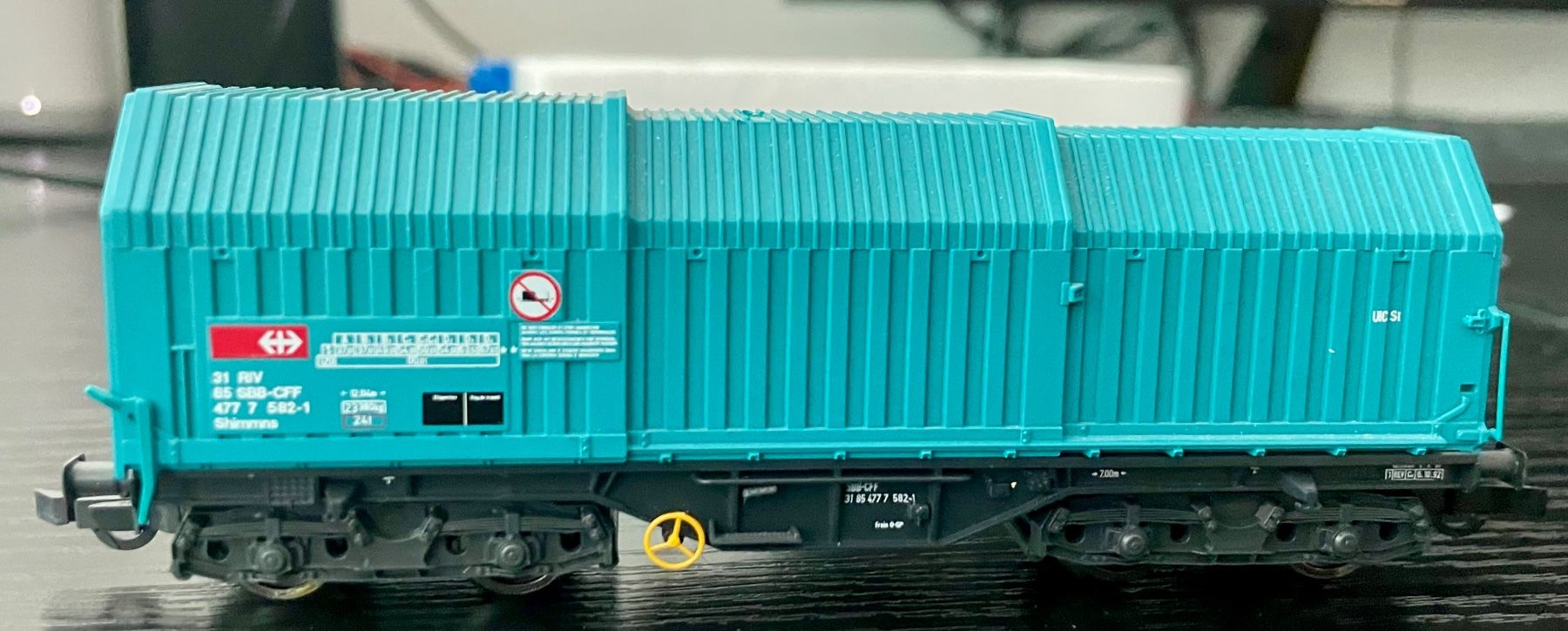 Roco Modellini di ferrovie: Roco SBB Coilwagen 46770, H0, OVP – Usato da Bern venduto da schm1969 1