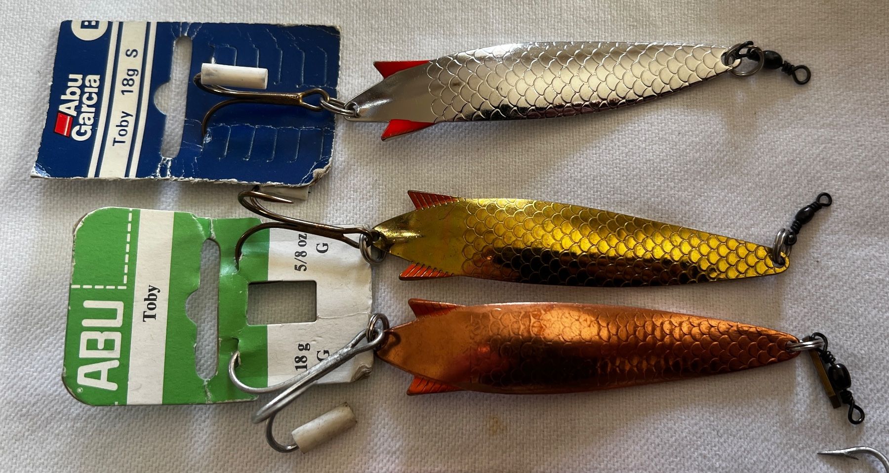Abu Garcia Esche: Abu Garcia Toby Löffel 9 Stk. – Usato da Rebstein venduto da gimmma 1