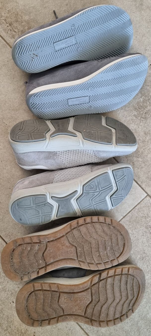 Helvesko Damenschuhe: 3 Paar Helvesko Schuhe gr.38 – Neu (gemäss Beschreibung) aus Grossdietwil von GNOM313 1