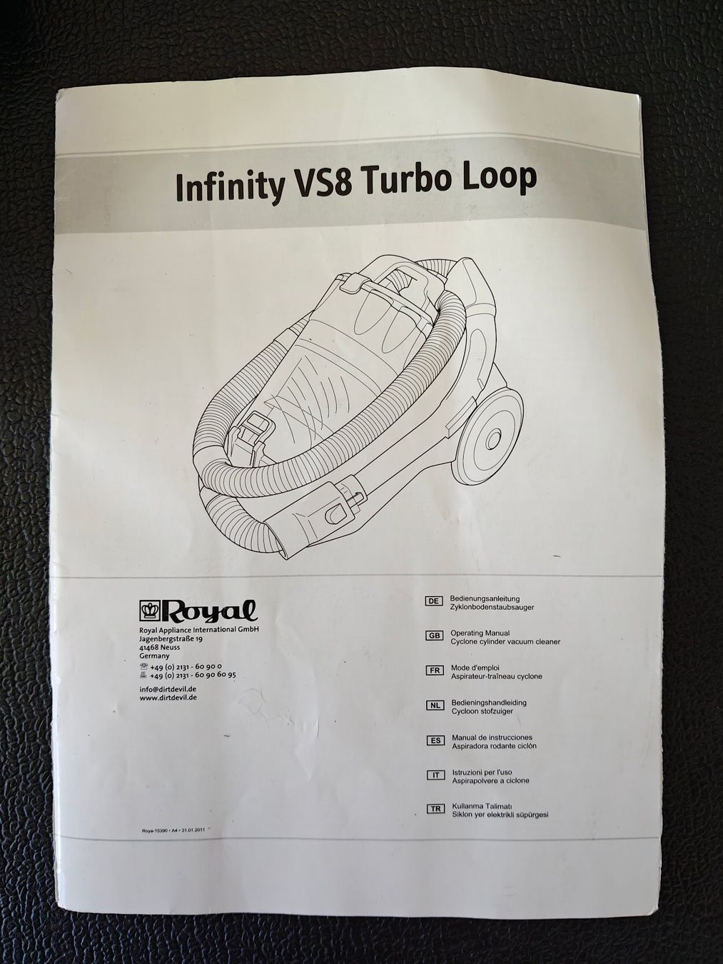 Aspirapolveri & Accessori: Dirt Devil Infinity VS8 Turbo Loop Staubsauger mit Zubehör – Usato da Basel venduto da jos_2z5q 1