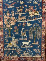 Wunderschöner Seiden Isfahan *gratis Versand* handgeknüpft