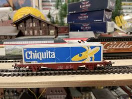 Märklin 4672 Containerwagen Chiquita HO guter Zustand