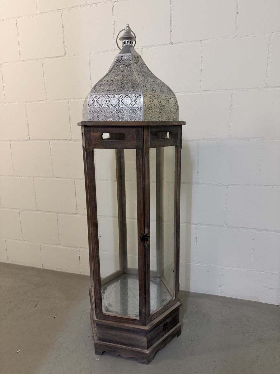Tutte le decorazioni: Grosse orientalische Laterne / Windlicht mit Schublade – Usato da Hägglingen venduto da Raff_Ella
