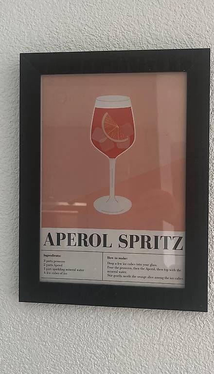 Foto & Immagini: Bild Aperol Spritz A4 inkl Rahmen – Nuovo (secondo la descrizione) da Basel venduto da ann_d9jl