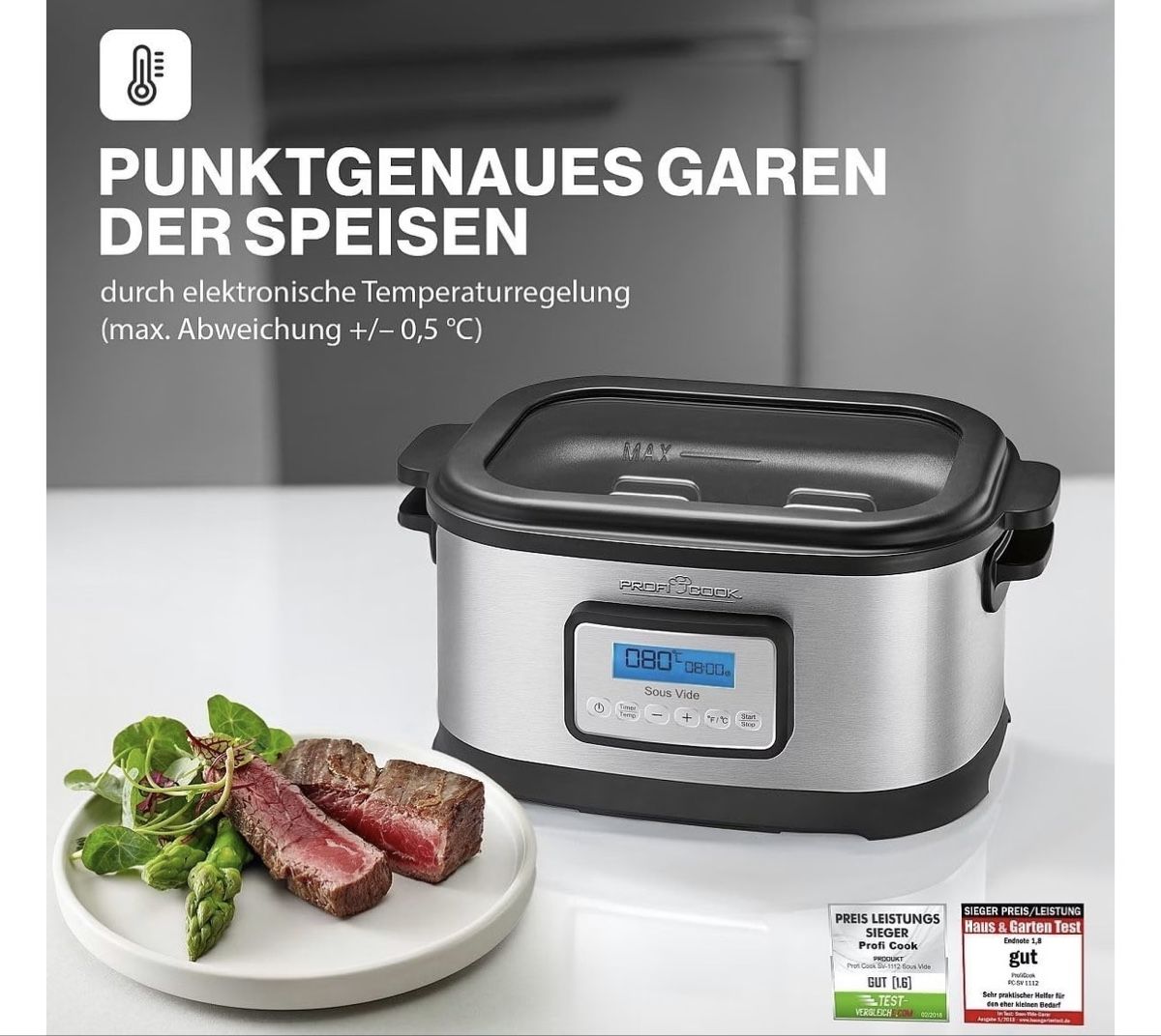 Appareils de cuisine: Proficook Sous - Vide  – Neuf (Voir description) à Bad Ragaz par Nikis_Markt 5