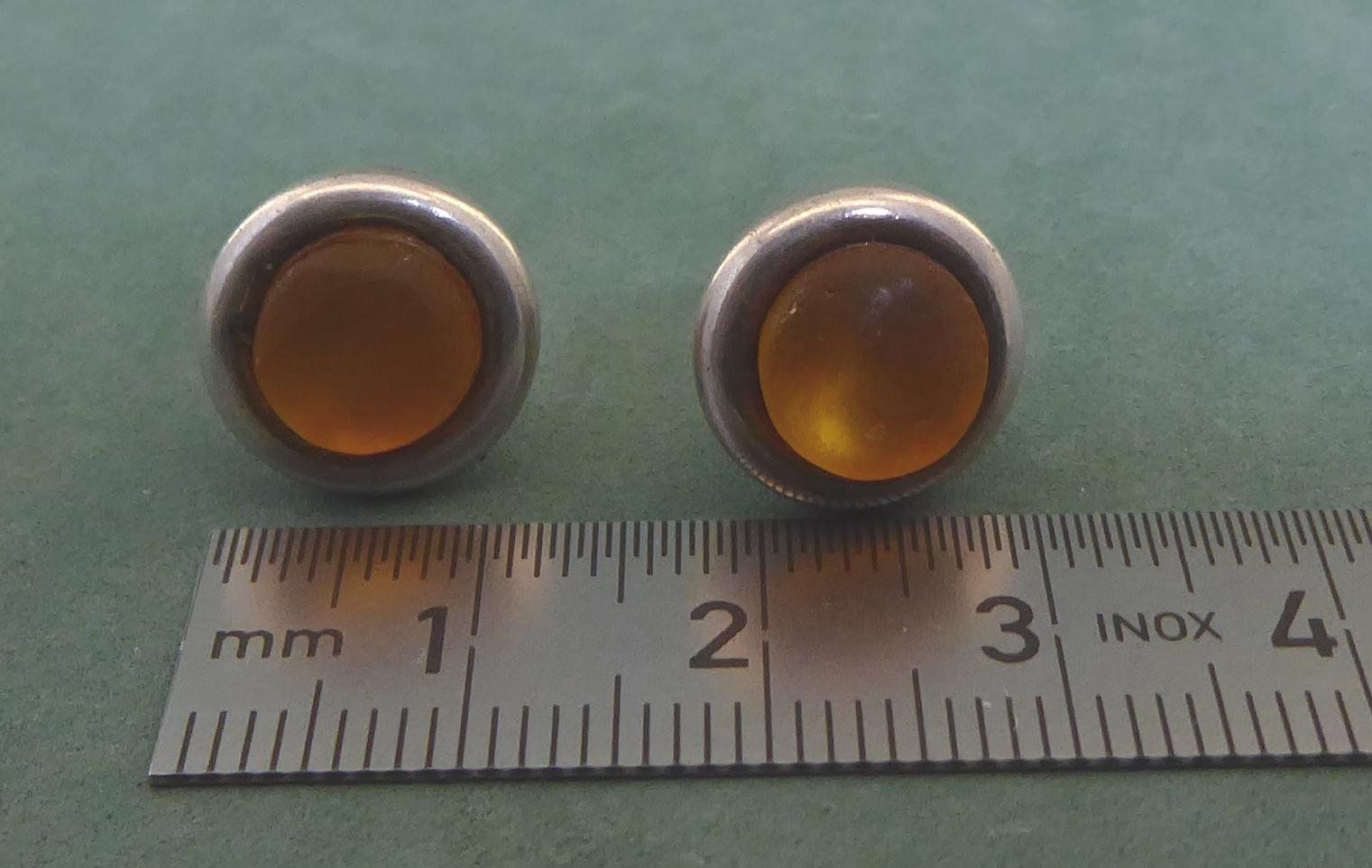 Ohrringe & -stecker: Ohr Ringe / Stecker 925 Silber mit synthetischem Steinchen – Gebraucht aus Muri AG von silvermouse007 2