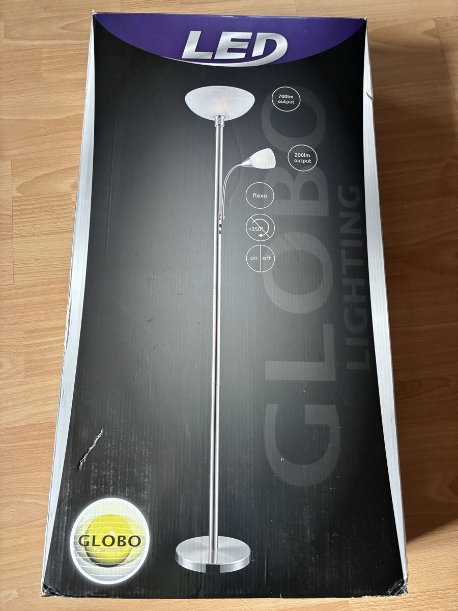 Lampade: Stehlampe GLOBO – Nuovo e nell'imballaggio originale da Bettlach venduto da aqu_z55q