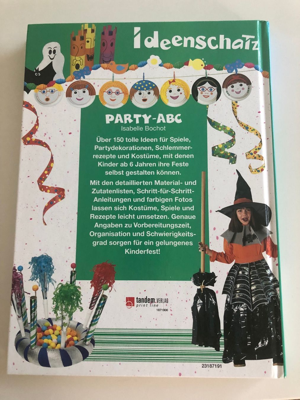 Libri: Kinderbuch: Ideenschatz; Party-ABC – Usato da Rain venduto da Denbie 1