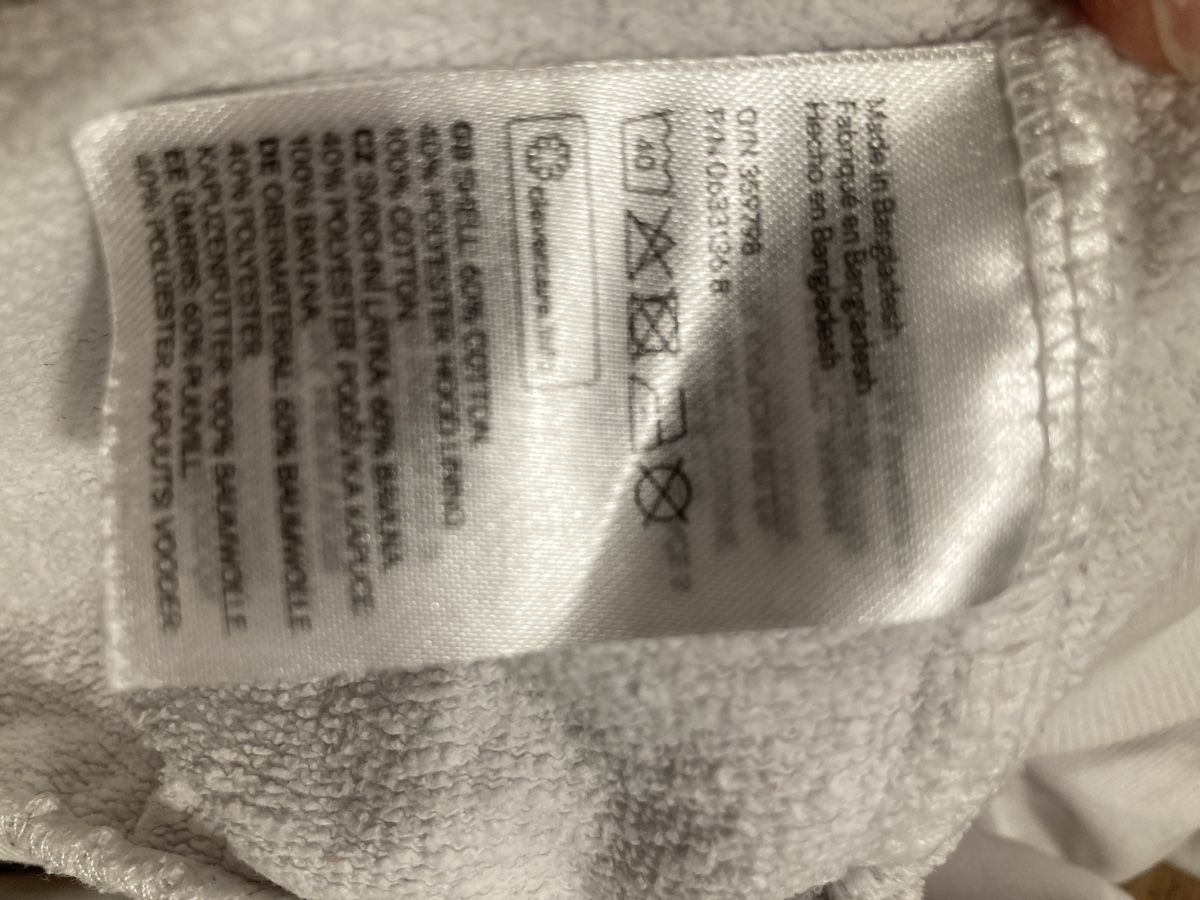 H&M Maglioni & Felpe: Weisser Kapuzen Pulli – Usato da Kesswil venduto da Branca-01 5