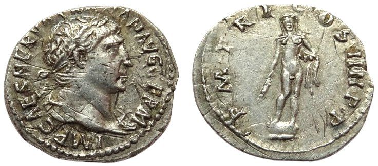 Tutti le monete: TRAJAN AR Denarius (101-102 AD) - Hercules – Usato da La Sarraz venduto da classicworldcoins