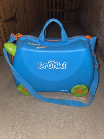 Trunki Kinderkoffer blau