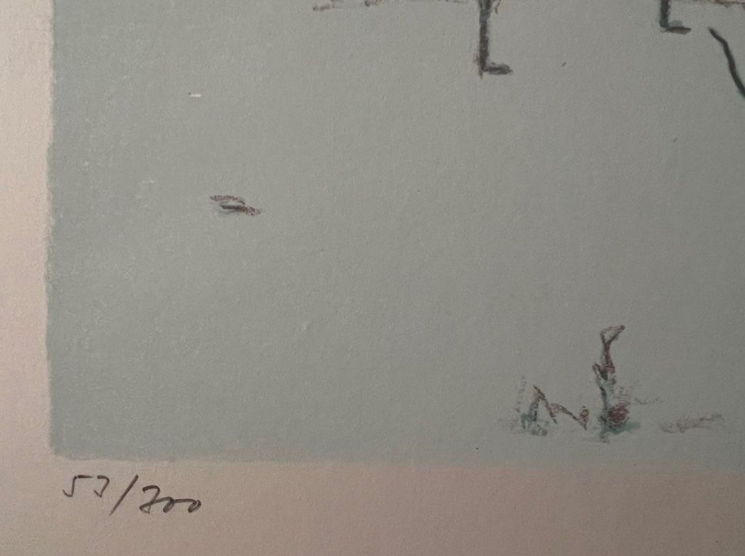 Grafica & Litografie: Peter Thalmann, handsigniert, nummeriert – Usato da Rain venduto da Pic-Ass 3