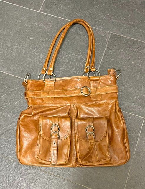 Borse da donna: Ledertasche aus Argentinien – Usato da Zürich venduto da bla_m2q5