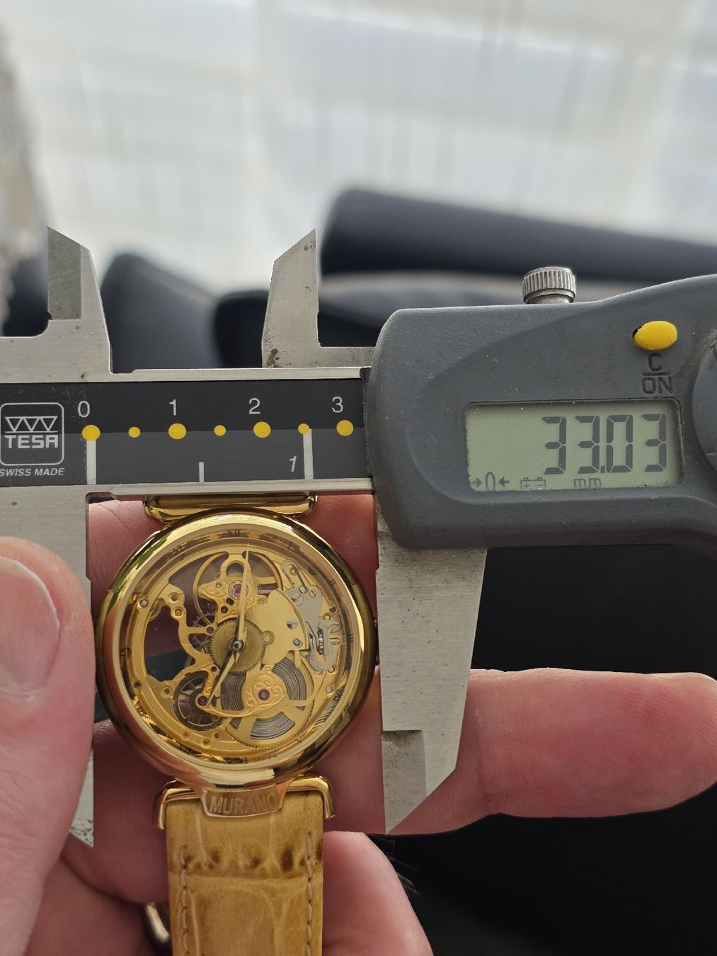 Eta Orologi: Belle montre squelette décoré dorée ETA 2801-2 – Usato da Grand-Lancy venduto da Precision-GE 5