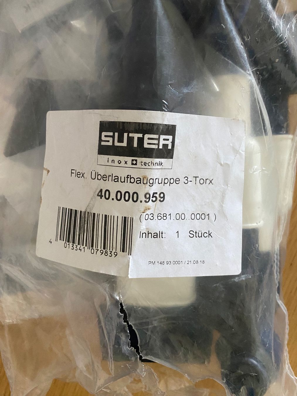 Cuisines complètes: Überlauf Rohr Suter – Neuf avec emballage d'origine à Schwaderloch par z_g 3