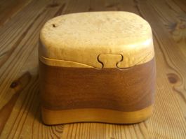 Unikat, handgefertigte Puzzleboxe, Holz, John Pollock USA