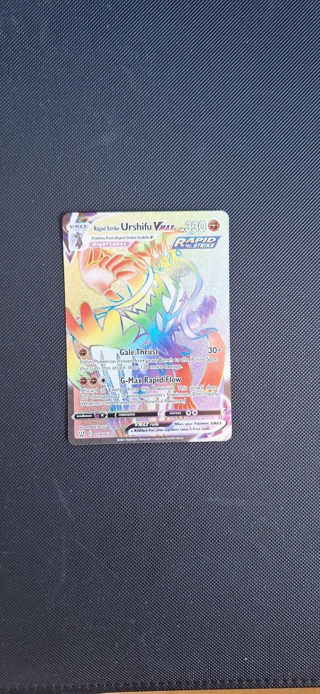 Cartoline: Pokemon Rapid Strike Urshifu Rainbow Vmax – Nuovo (secondo la descrizione) da Riehen venduto da rah_rr6c 2