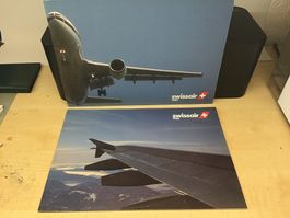 Swissair Geschäftsberichte 1985 1986