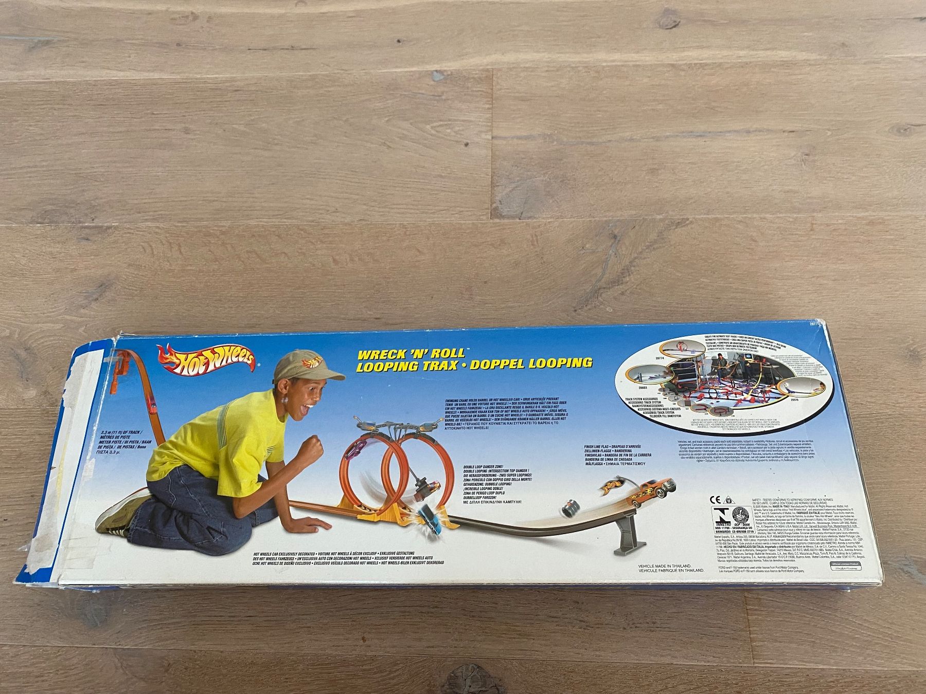 Hot Wheels Piste: Hot Wheels Doppel Looping Rennbahn – Usato da Neerach venduto da ne11a 3