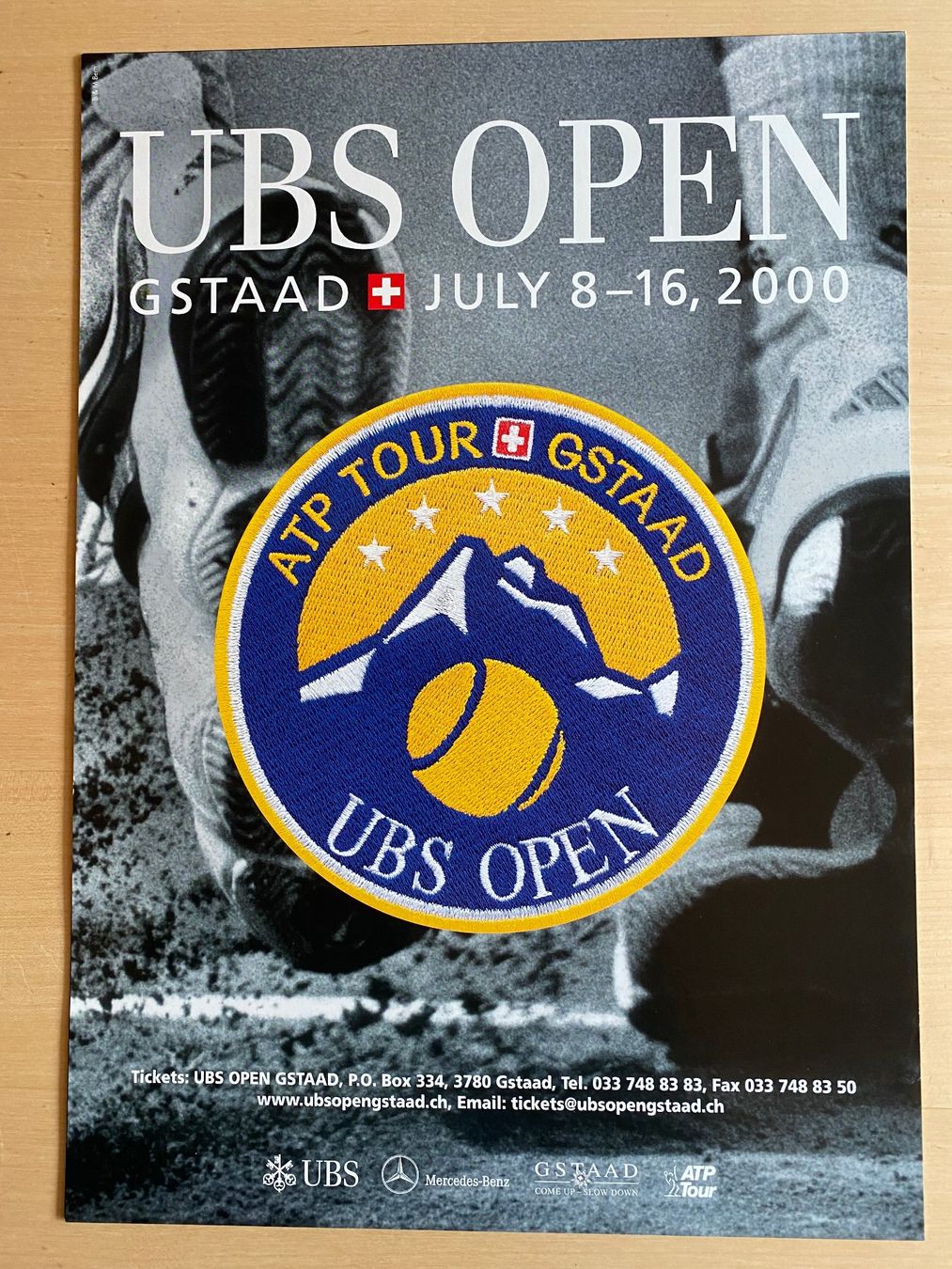 Foto & Immagini: Original-Kleinplakat UBS Open Gstaad 2000 – Nuovo (secondo la descrizione) da deitingen venduto da popcorn02