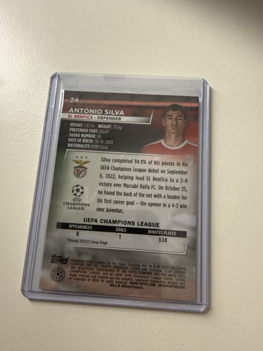 Topps Sammelbilder & Trading cards: Antonio Silva  – Gebraucht aus Bäretswil von pu0_7rmv 1