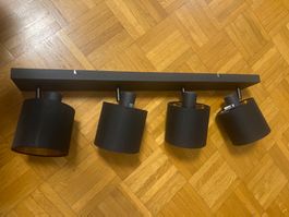 Lampe Schwarz Gold