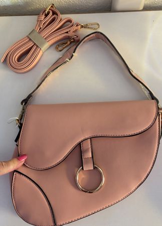 Damen Handtasche Crossbody Rosa/Rosé – neuwertig