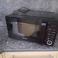 Novamatic Chef MW 2000G Mikrowelle schwarz guter Zustand