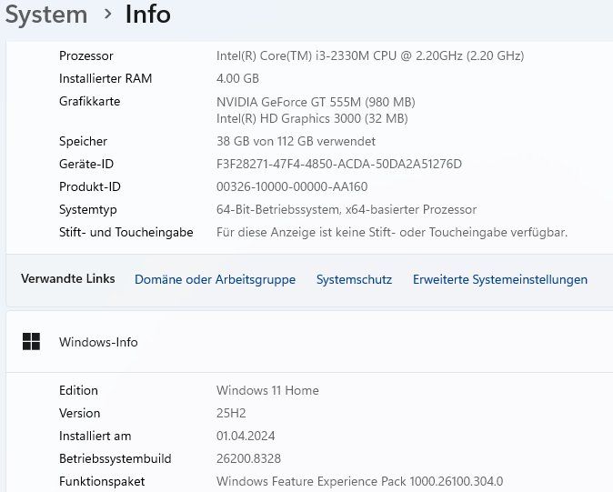 Medion Notebook: Laptop Medion, SSD, Windows 11, Office 2021 Pro – Usato da Niedergösgen venduto da elv_kv8j 5