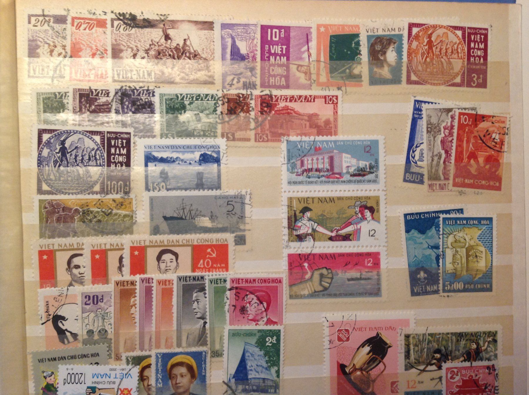 Tutti i francobolli: timbre - Briefmarke Vietnam 27.8.5 – Usato da Vuiteboeuf venduto da broticaire 4