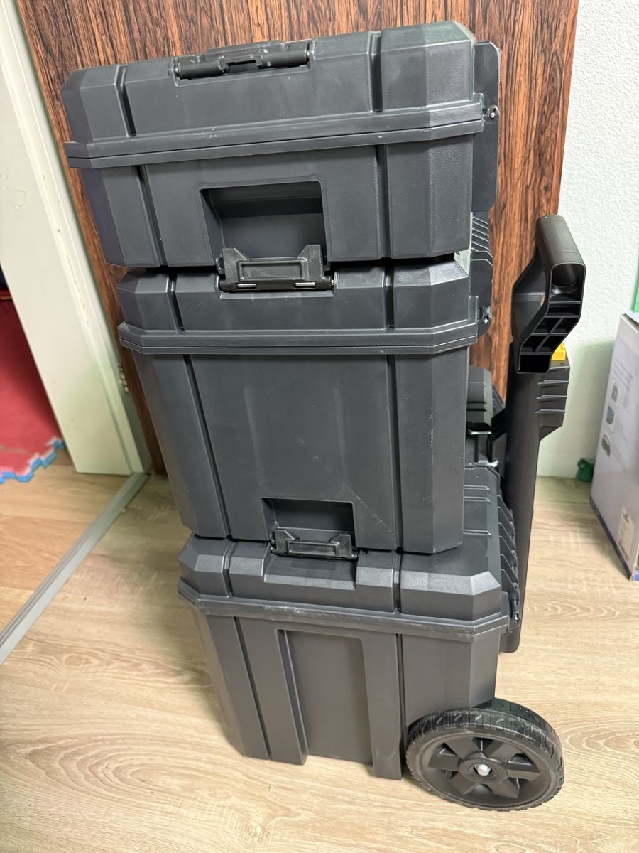 Stanley Alle Werkzeuge: Stanley Fatmax Pro-Stack Werkzeugbox Set neuwertig – Neu (gemäss Beschreibung) aus Aarburg von paw_j6m7 2