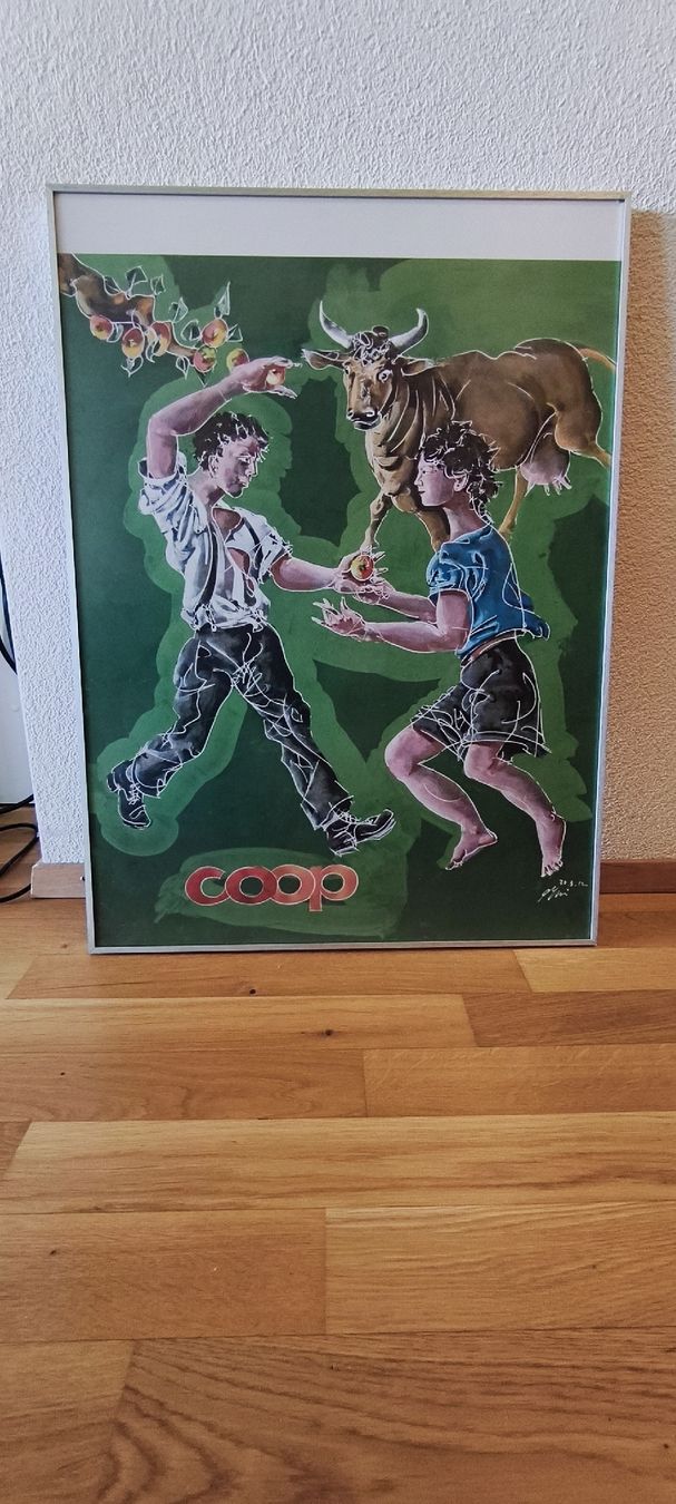Foto & Immagini: Kunstdruck von Hans Erni – Usato da Birrwil venduto da Daniel16.04.60