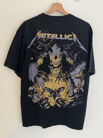 Metallica T-Shirt Pull&Bear Oversize Gr. S – grosser Backpri