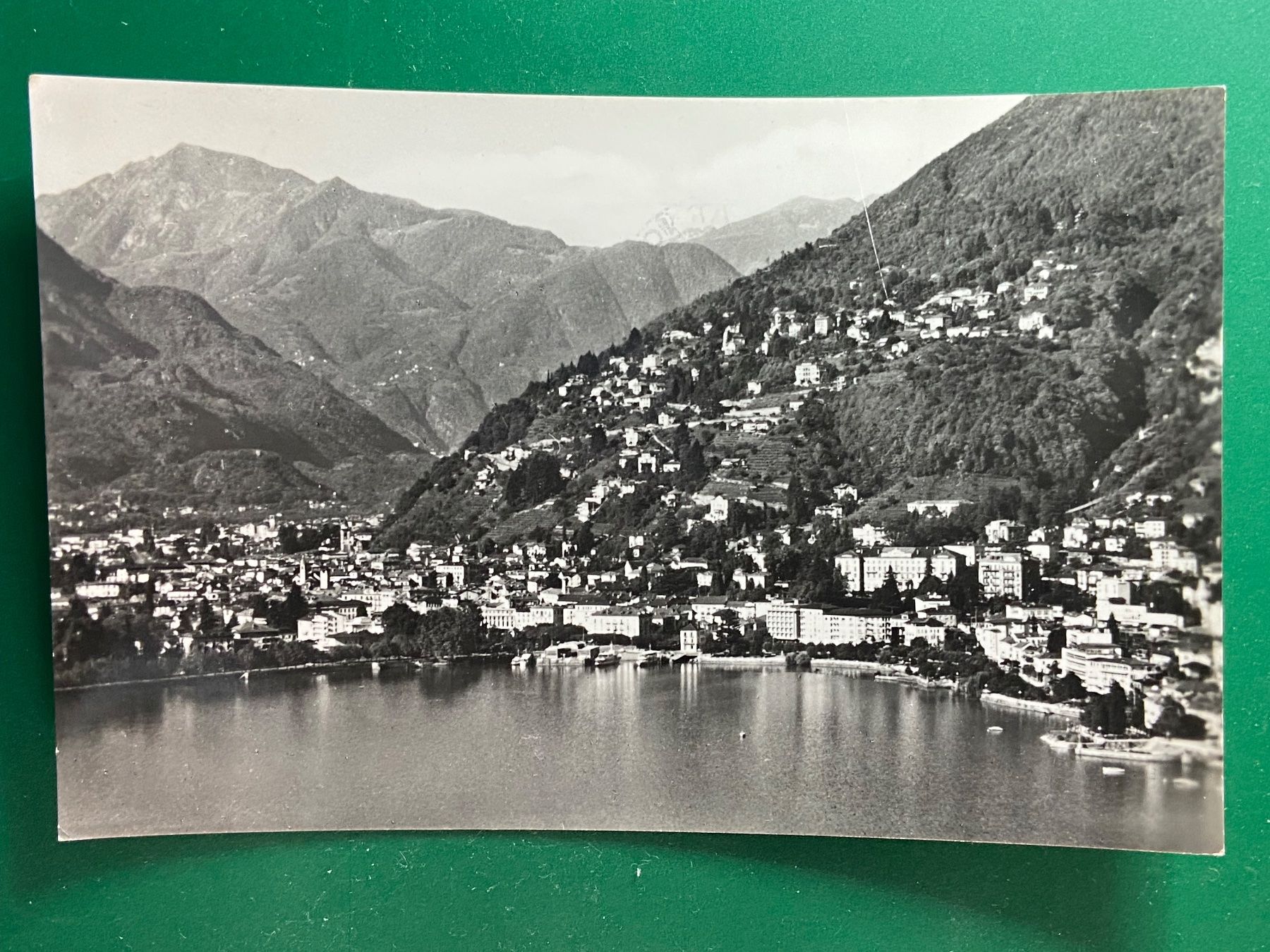 Cartoline postali: Locarno - Flugaufnahme – Usato da Steg VS venduto da _vinci_
