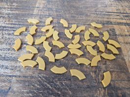 lego 27925 lot de 40 pièces Pearl Gold Tile, Round Corner