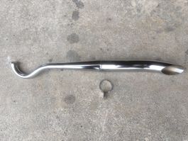 Pot side pipe Puch maxi / Side pipe Auspuff for Puch Maxi