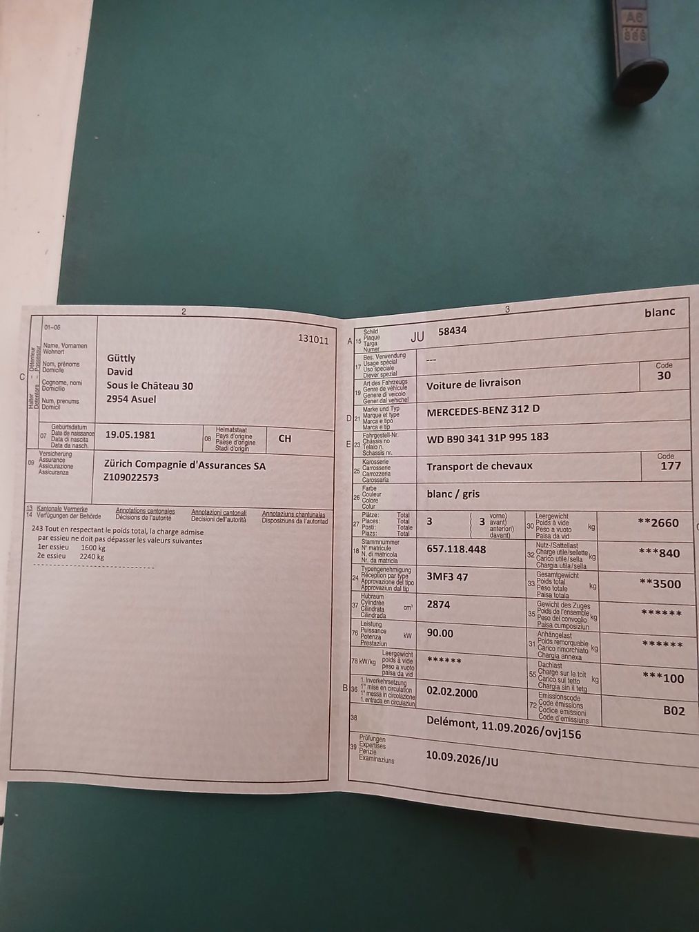 Mercedes-Benz Autocarri: Camion – Usato da Asuel venduto da gut_8wzp 5