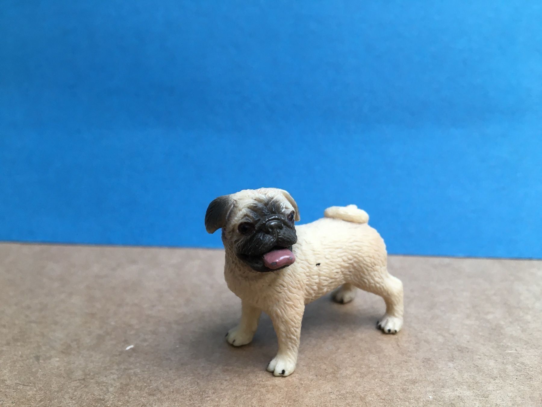 Schleich Statuette: Schleich 16381 Mops Rüde Hund – Usato da Ennetbaden venduto da mapa05 1