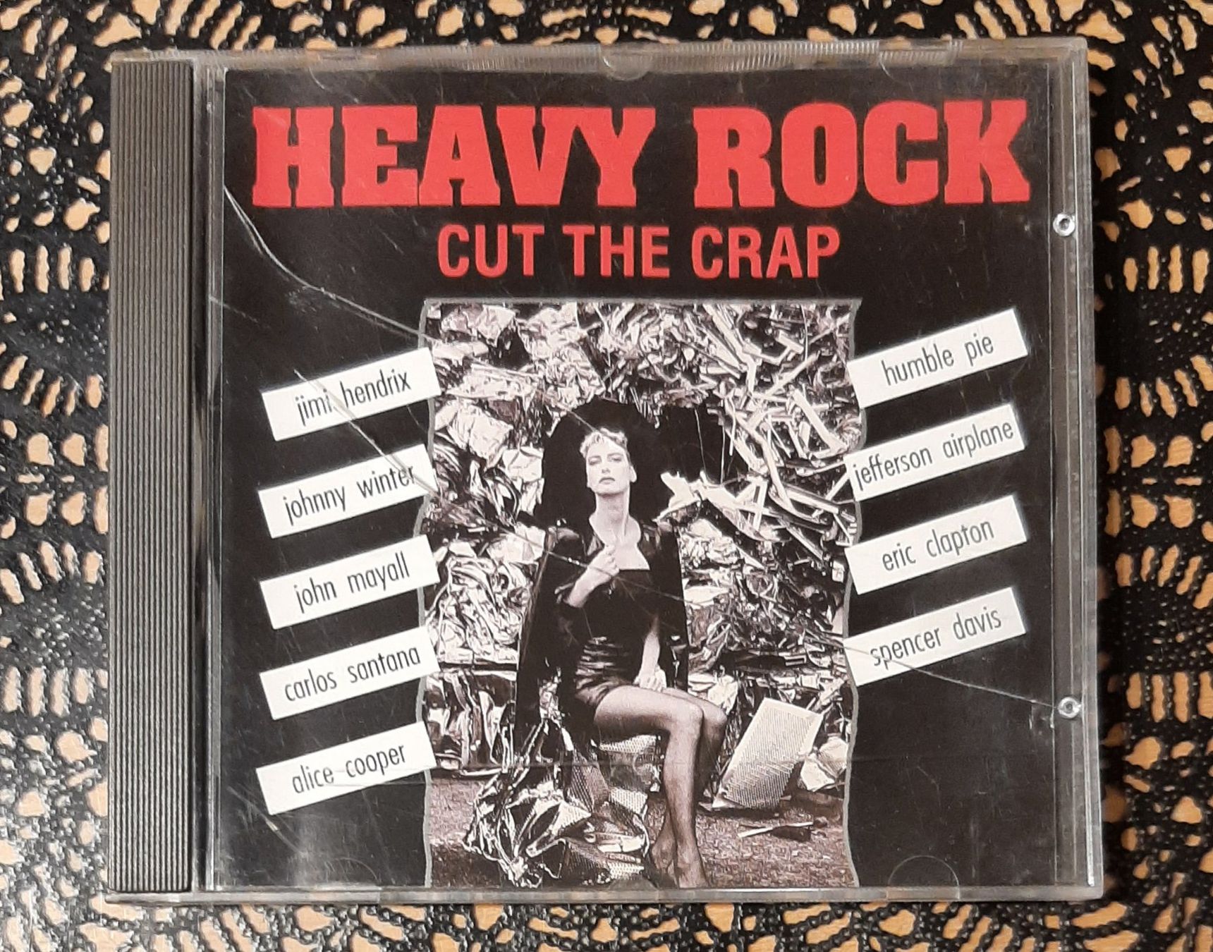 CD: Heavy Rock - Cut The Crap, Rock Compilatio 1991 – Usato da Schönenberg TG venduto da breiti12