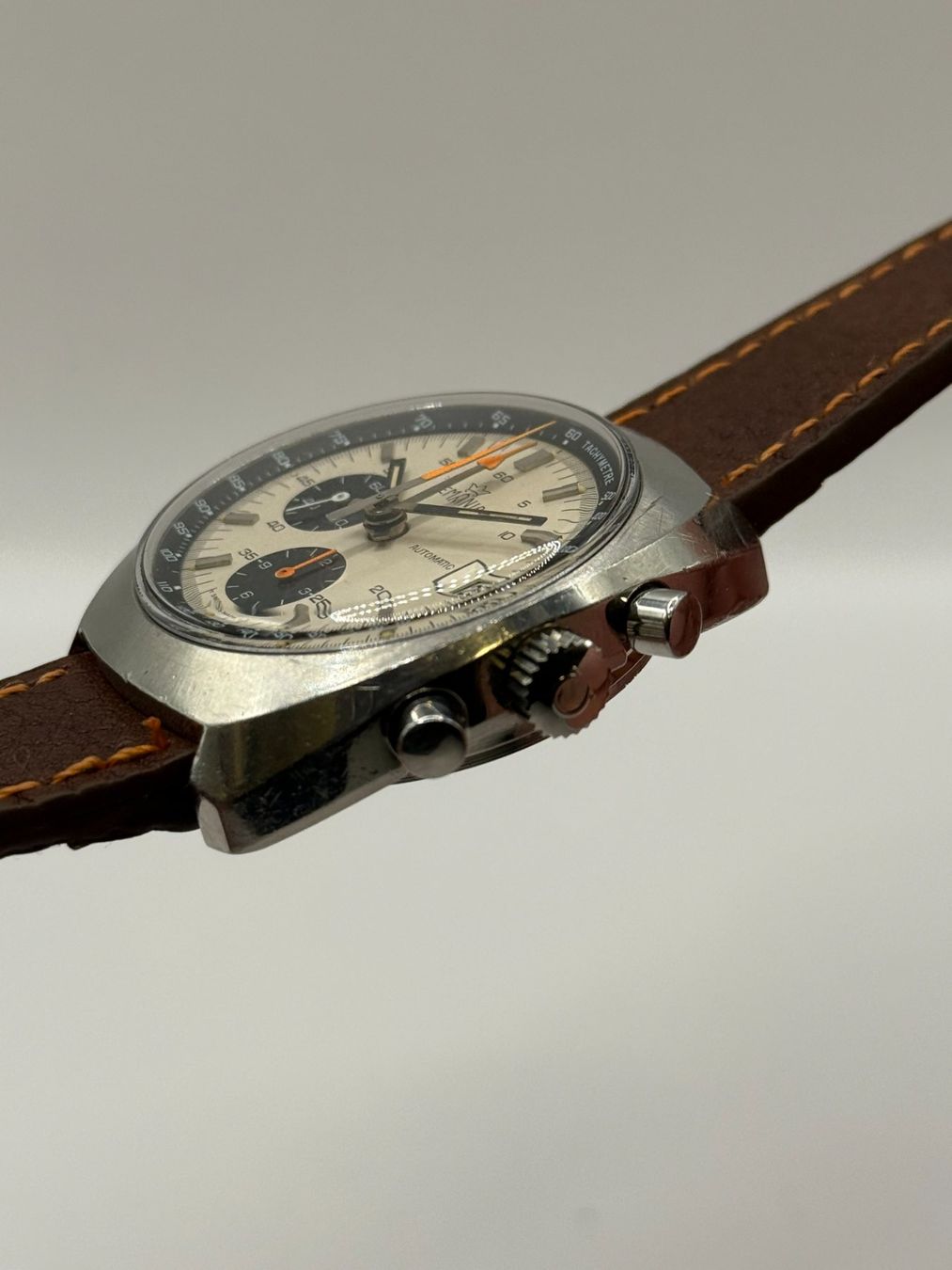 Lemania Montres: Lemania Chronographe Automatique Ref. 1341 – D'occasion à Bottens par Evergold.ch 3