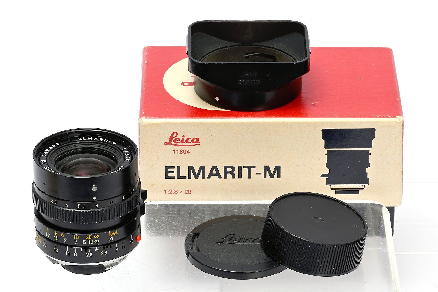Leica Obiettivi: Leica Elmarit-M 28mm 2.8, Weitwinkelobjektiv, Ref. 11804 – Usato da Bubendorf venduto da zimmers_creativteam 1