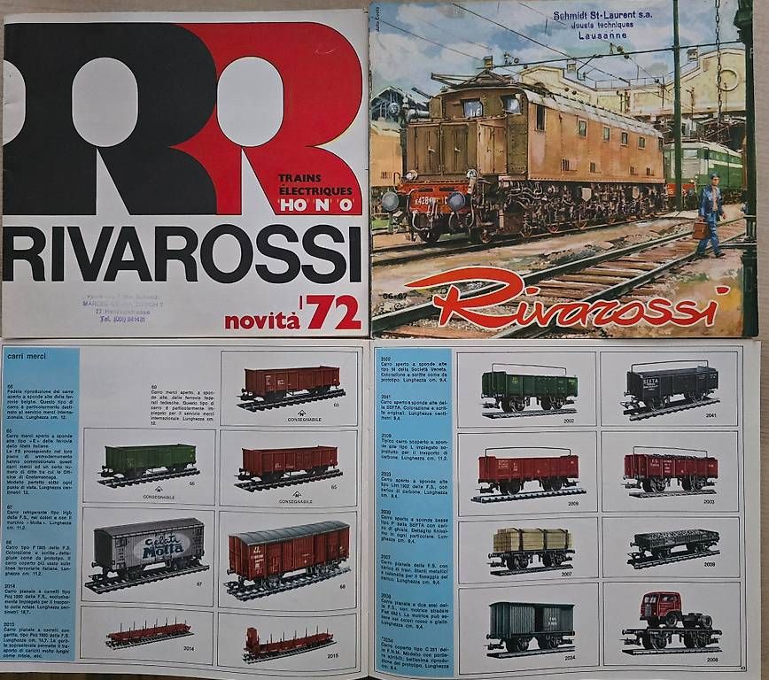 Riviste & Magazine: 3x Rivarossi magazines modélisme – Usato da Lignières venduto da grisoux41